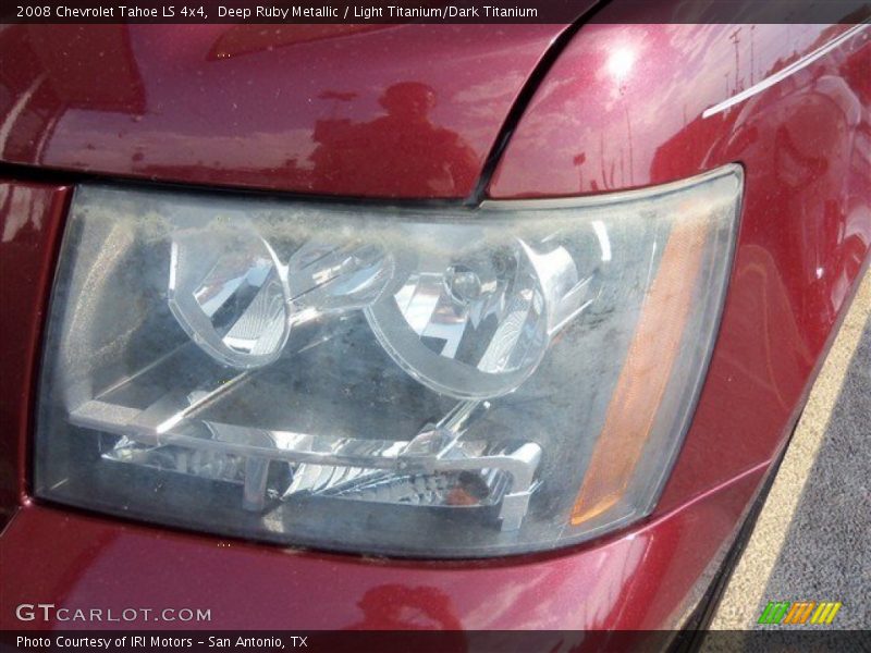 Deep Ruby Metallic / Light Titanium/Dark Titanium 2008 Chevrolet Tahoe LS 4x4
