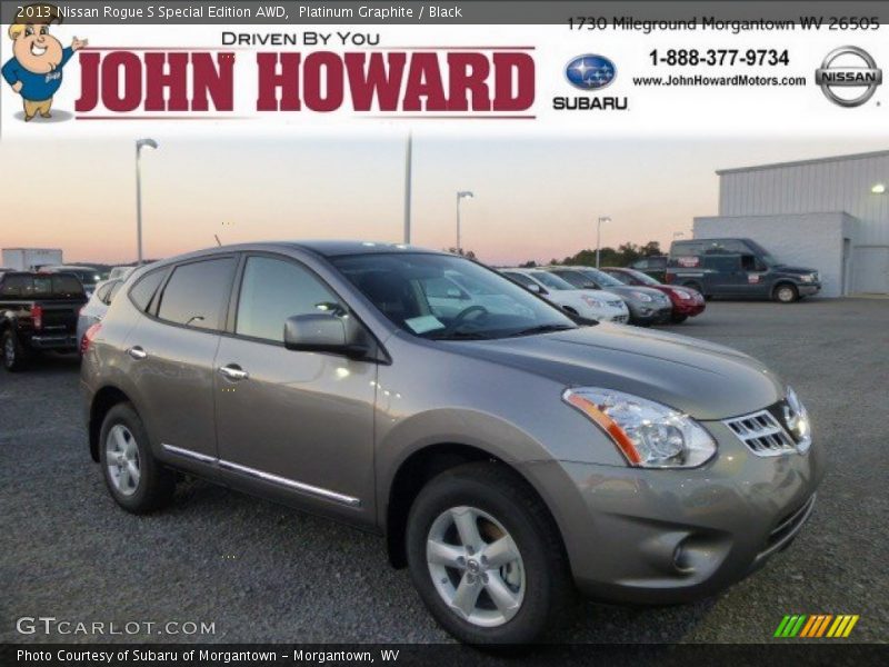 Platinum Graphite / Black 2013 Nissan Rogue S Special Edition AWD