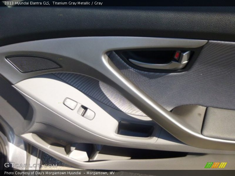 Titanium Gray Metallic / Gray 2013 Hyundai Elantra GLS