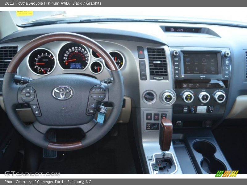 Black / Graphite 2013 Toyota Sequoia Platinum 4WD