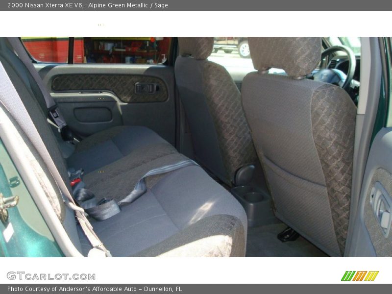 Alpine Green Metallic / Sage 2000 Nissan Xterra XE V6