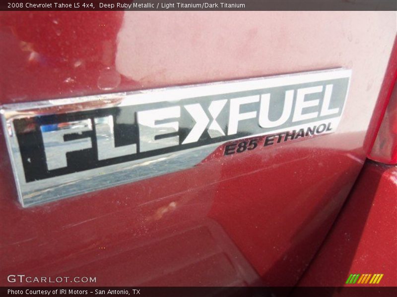 Deep Ruby Metallic / Light Titanium/Dark Titanium 2008 Chevrolet Tahoe LS 4x4