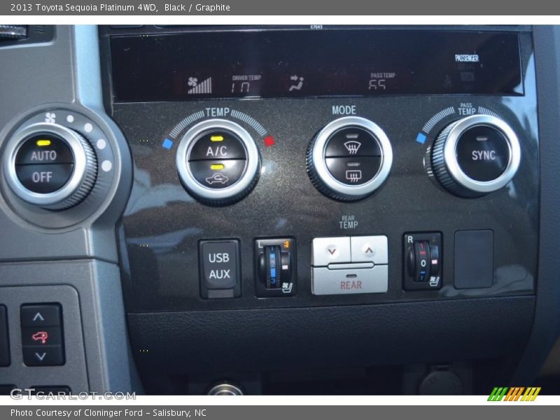 Black / Graphite 2013 Toyota Sequoia Platinum 4WD