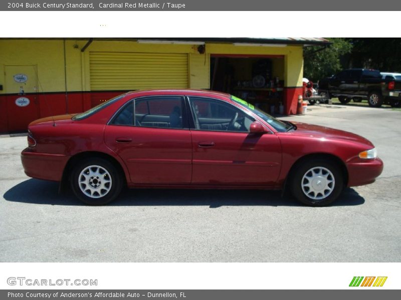 Cardinal Red Metallic / Taupe 2004 Buick Century Standard