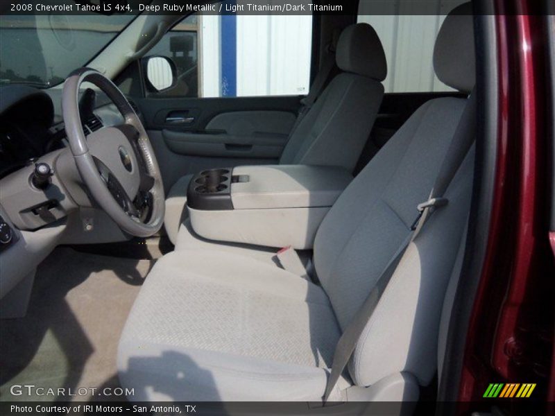 Deep Ruby Metallic / Light Titanium/Dark Titanium 2008 Chevrolet Tahoe LS 4x4