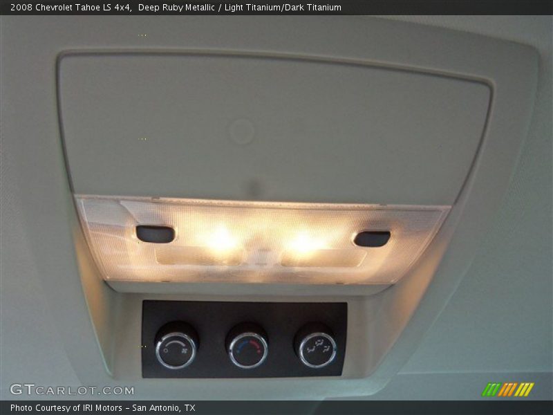 Deep Ruby Metallic / Light Titanium/Dark Titanium 2008 Chevrolet Tahoe LS 4x4