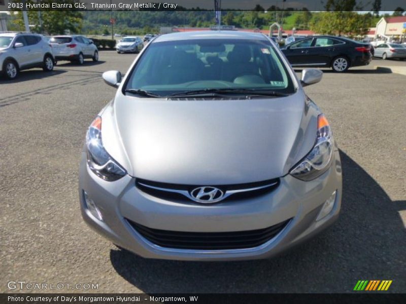 Titanium Gray Metallic / Gray 2013 Hyundai Elantra GLS