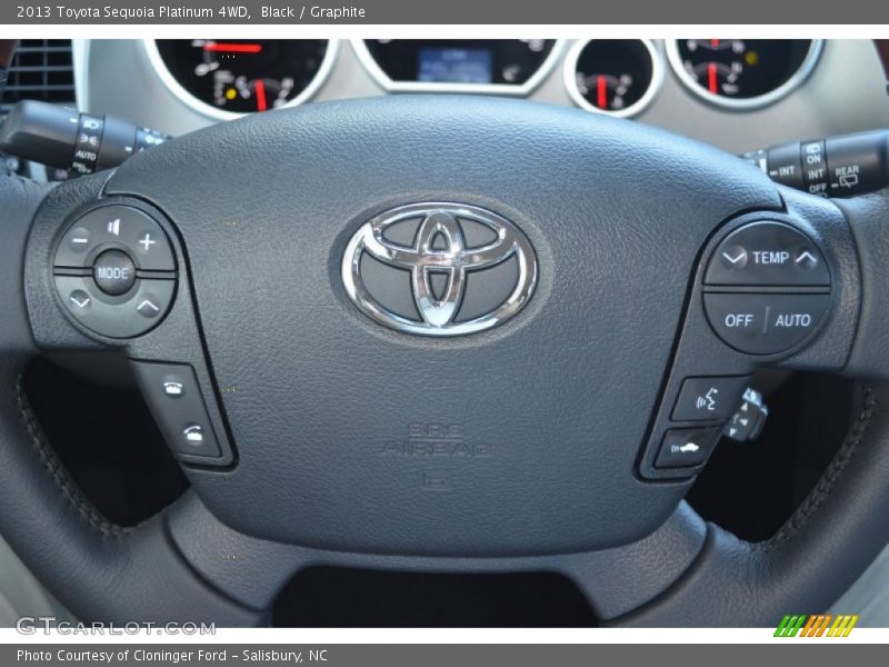 Black / Graphite 2013 Toyota Sequoia Platinum 4WD