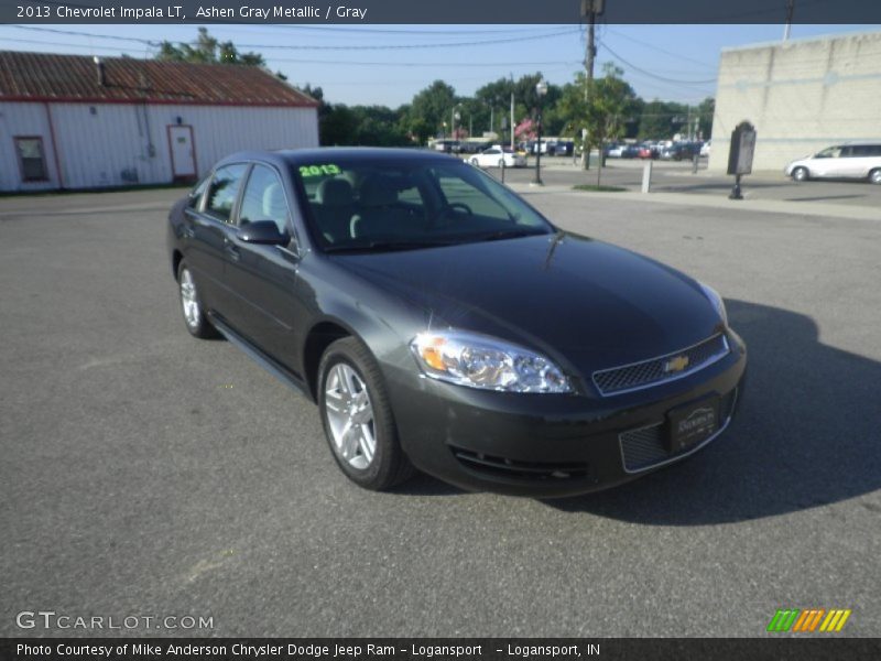 Ashen Gray Metallic / Gray 2013 Chevrolet Impala LT