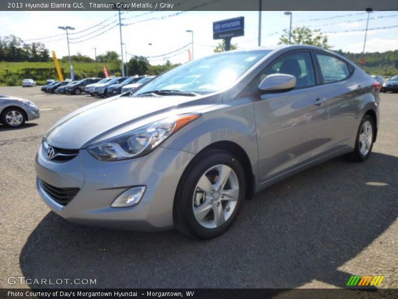 Titanium Gray Metallic / Gray 2013 Hyundai Elantra GLS