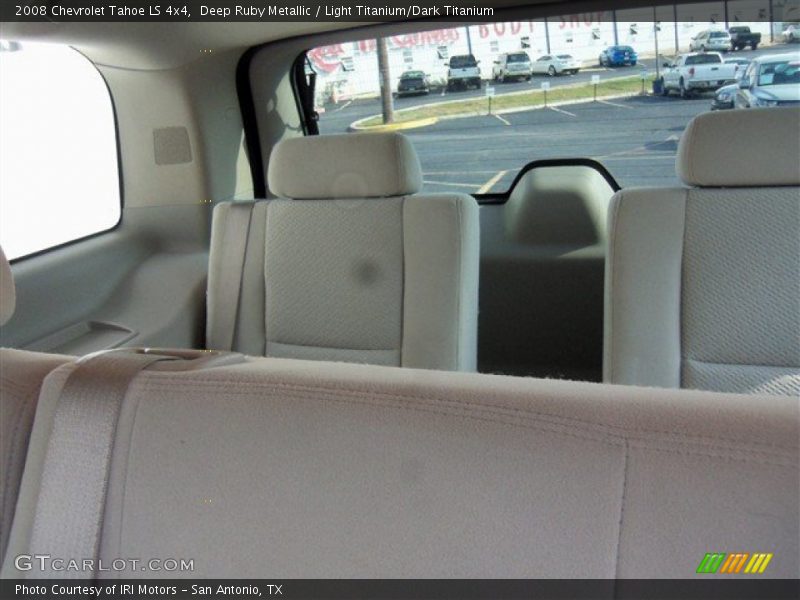Deep Ruby Metallic / Light Titanium/Dark Titanium 2008 Chevrolet Tahoe LS 4x4