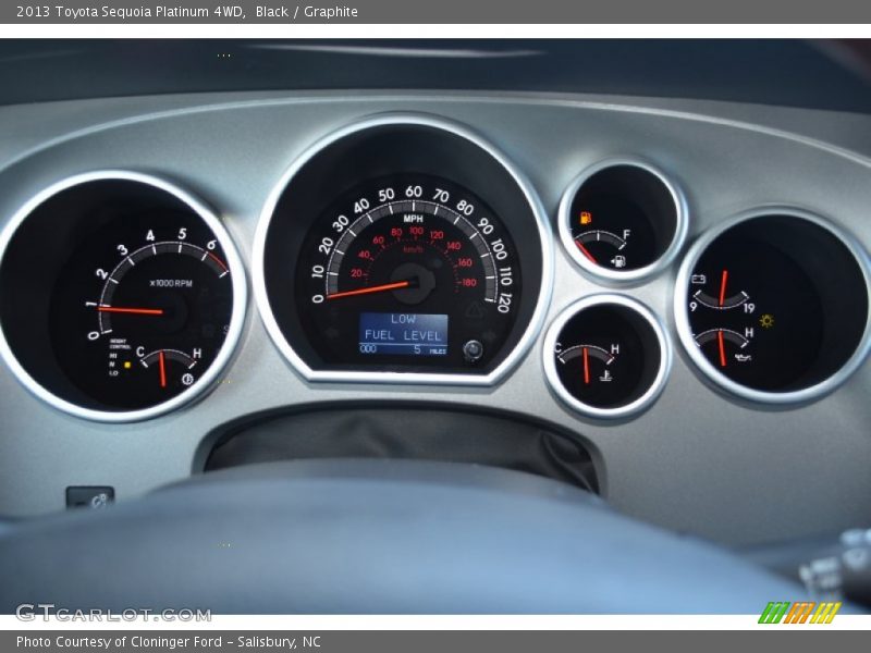 Black / Graphite 2013 Toyota Sequoia Platinum 4WD