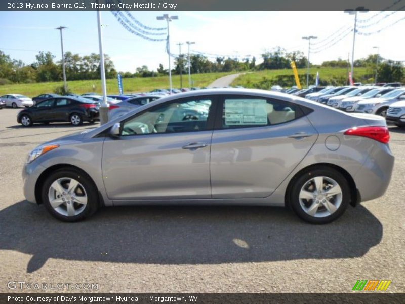 Titanium Gray Metallic / Gray 2013 Hyundai Elantra GLS