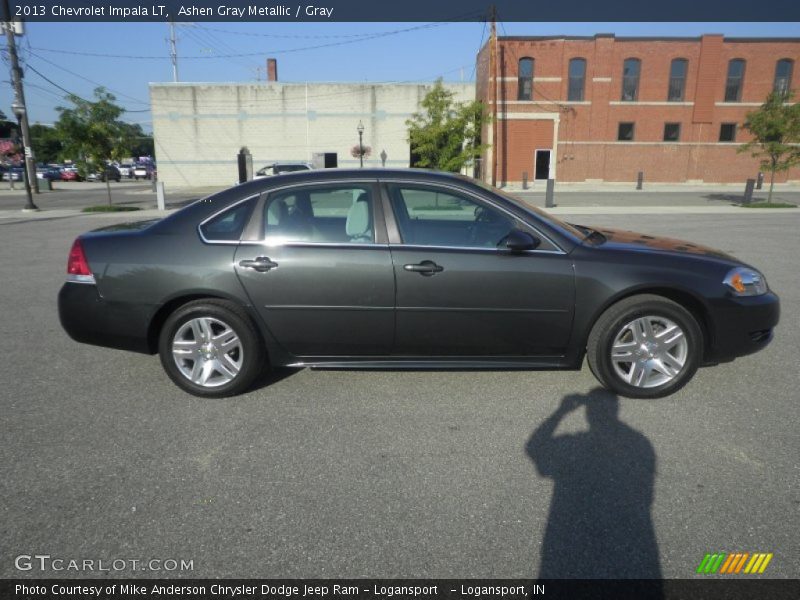 Ashen Gray Metallic / Gray 2013 Chevrolet Impala LT