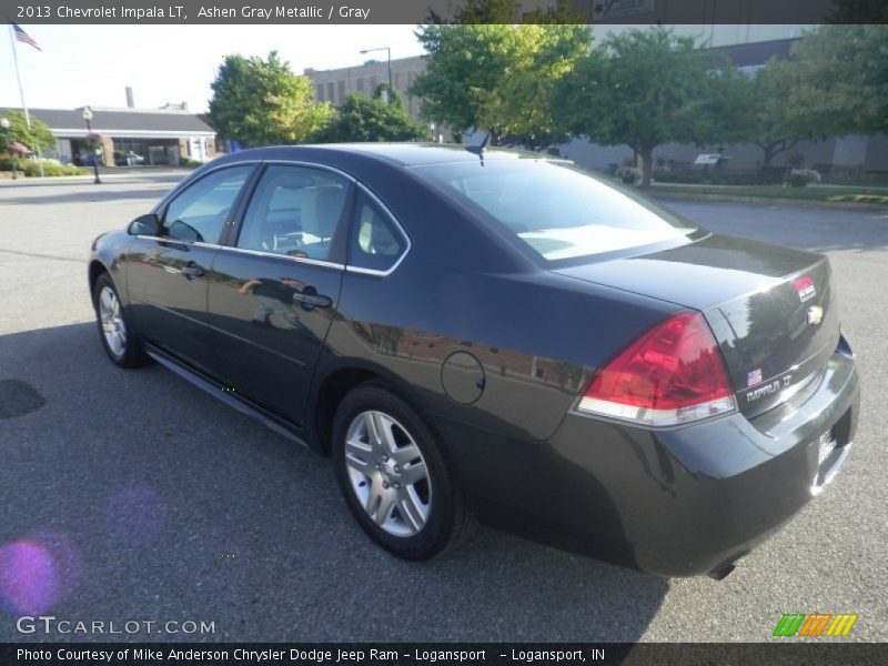 Ashen Gray Metallic / Gray 2013 Chevrolet Impala LT