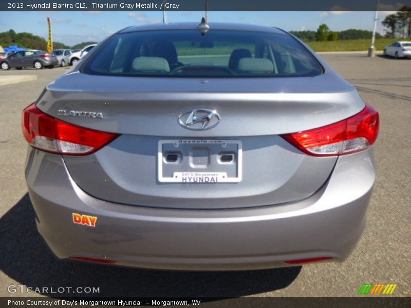 Titanium Gray Metallic / Gray 2013 Hyundai Elantra GLS