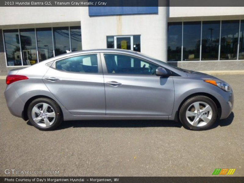 Titanium Gray Metallic / Gray 2013 Hyundai Elantra GLS