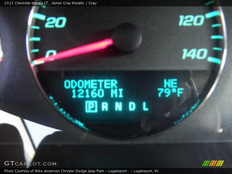 Ashen Gray Metallic / Gray 2013 Chevrolet Impala LT