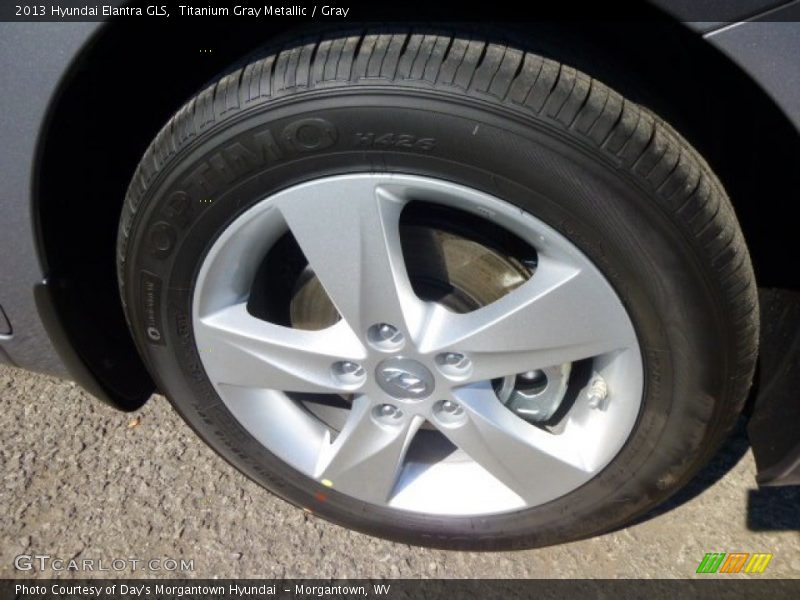 Titanium Gray Metallic / Gray 2013 Hyundai Elantra GLS