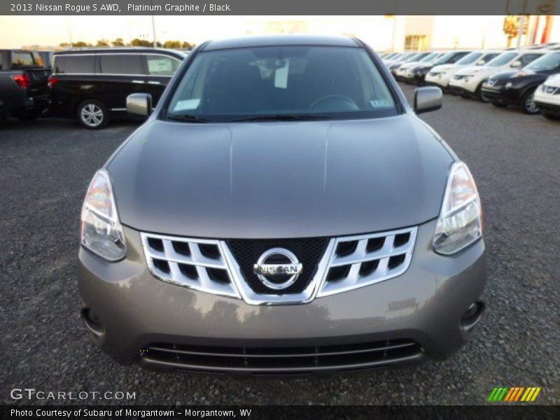 Platinum Graphite / Black 2013 Nissan Rogue S AWD