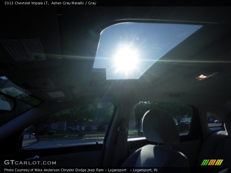 Ashen Gray Metallic / Gray 2013 Chevrolet Impala LT
