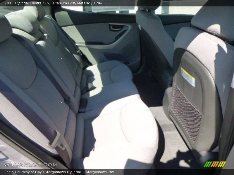 Titanium Gray Metallic / Gray 2013 Hyundai Elantra GLS
