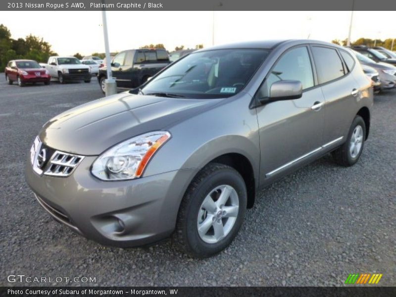 Platinum Graphite / Black 2013 Nissan Rogue S AWD