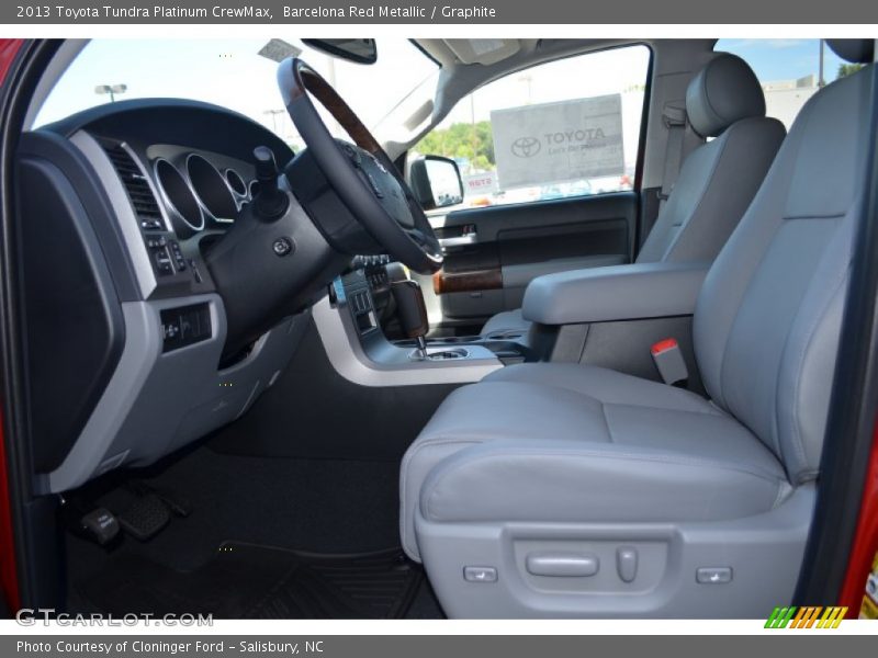Barcelona Red Metallic / Graphite 2013 Toyota Tundra Platinum CrewMax