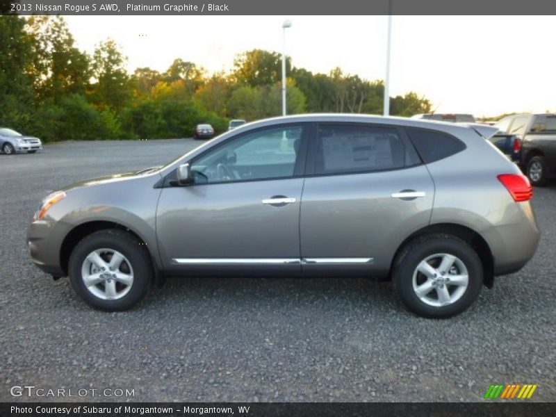Platinum Graphite / Black 2013 Nissan Rogue S AWD