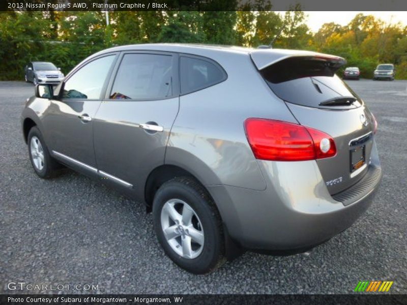 Platinum Graphite / Black 2013 Nissan Rogue S AWD