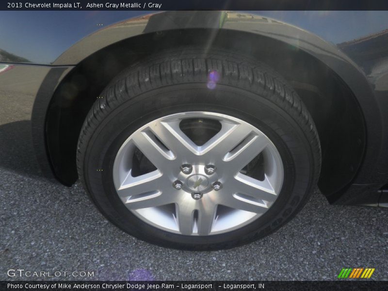 Ashen Gray Metallic / Gray 2013 Chevrolet Impala LT