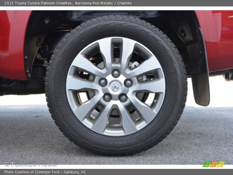 Barcelona Red Metallic / Graphite 2013 Toyota Tundra Platinum CrewMax