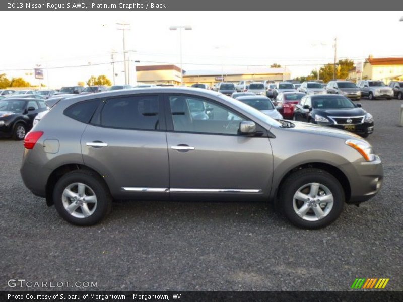 Platinum Graphite / Black 2013 Nissan Rogue S AWD