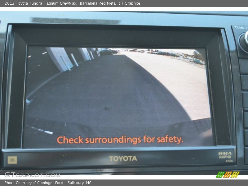 Barcelona Red Metallic / Graphite 2013 Toyota Tundra Platinum CrewMax