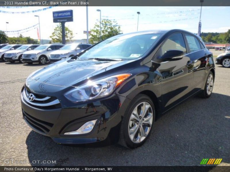 Black Noir Pearl / Black 2013 Hyundai Elantra GT