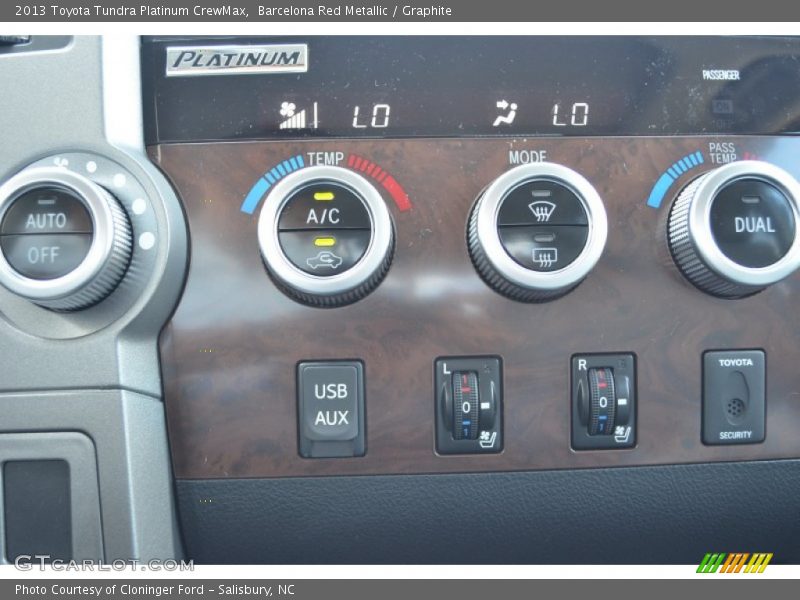 Barcelona Red Metallic / Graphite 2013 Toyota Tundra Platinum CrewMax