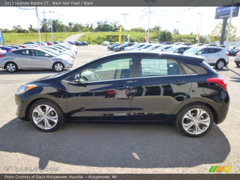 Black Noir Pearl / Black 2013 Hyundai Elantra GT