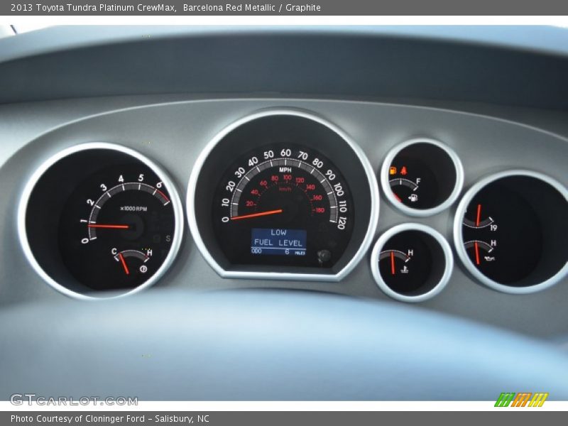 Barcelona Red Metallic / Graphite 2013 Toyota Tundra Platinum CrewMax