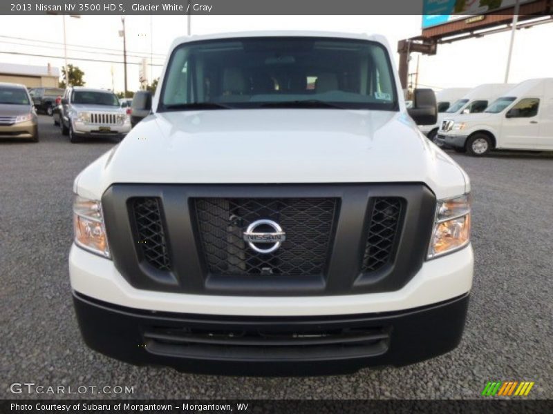 Glacier White / Gray 2013 Nissan NV 3500 HD S