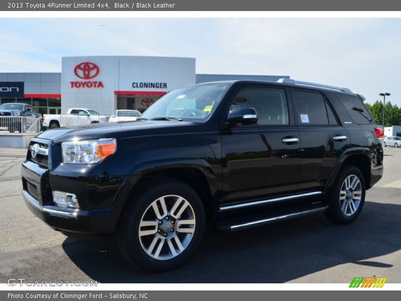 Black / Black Leather 2013 Toyota 4Runner Limited 4x4