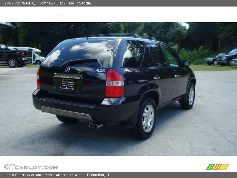 Nighthawk Black Pearl / Saddle 2002 Acura MDX