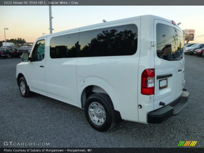 Glacier White / Gray 2013 Nissan NV 3500 HD S