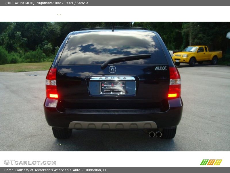 Nighthawk Black Pearl / Saddle 2002 Acura MDX