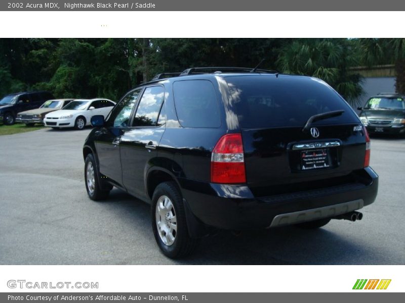 Nighthawk Black Pearl / Saddle 2002 Acura MDX