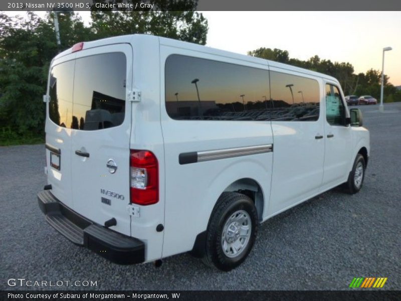 Glacier White / Gray 2013 Nissan NV 3500 HD S