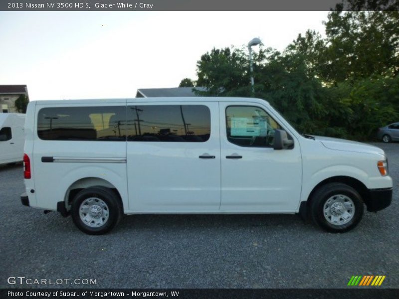 Glacier White / Gray 2013 Nissan NV 3500 HD S