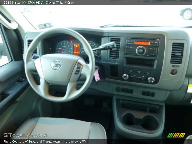 Glacier White / Gray 2013 Nissan NV 3500 HD S