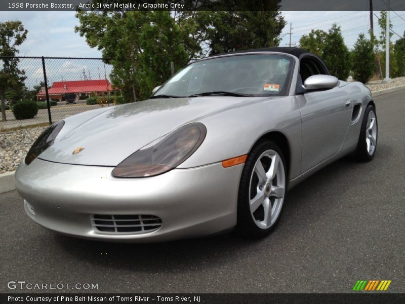 Arctic Silver Metallic / Graphite Grey 1998 Porsche Boxster
