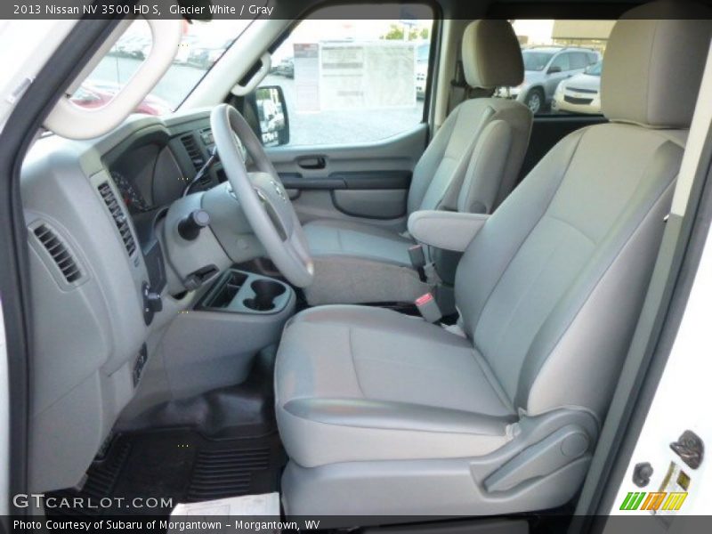 Glacier White / Gray 2013 Nissan NV 3500 HD S