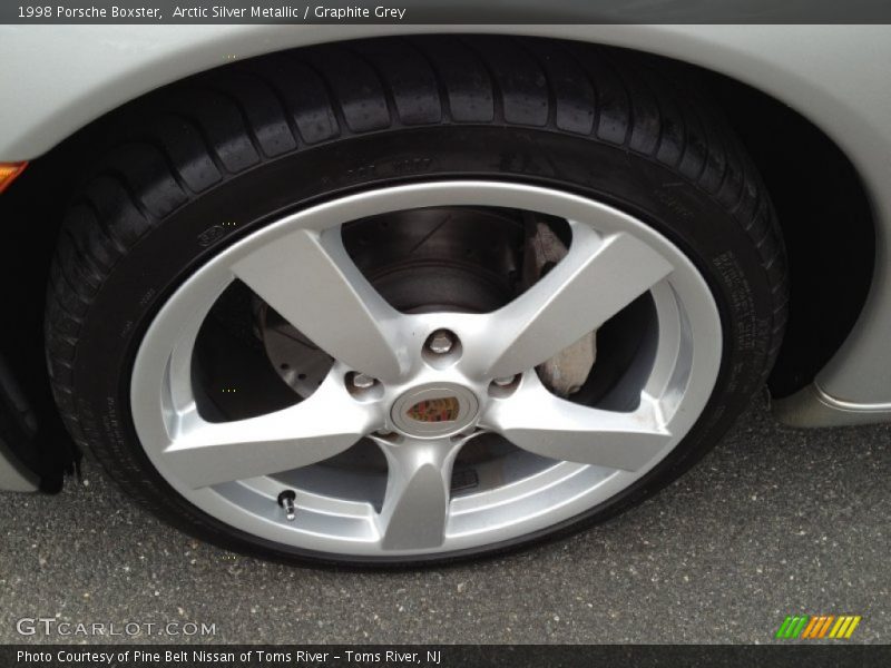 Arctic Silver Metallic / Graphite Grey 1998 Porsche Boxster